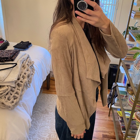 BB Dakota Brown Suede Jacket - Picture 2 of 6